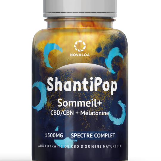 Gélules CBD CBN liquides Sommeil+ : Mélatonine & Ylang ylang