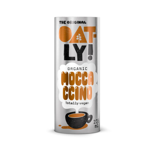 OATLY - MOCCACCINO AVOINE PRET A BOIRE CANETTE CARTON 235ML BIO