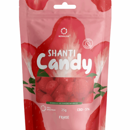 Pastilles CBD 5 % – Fraise