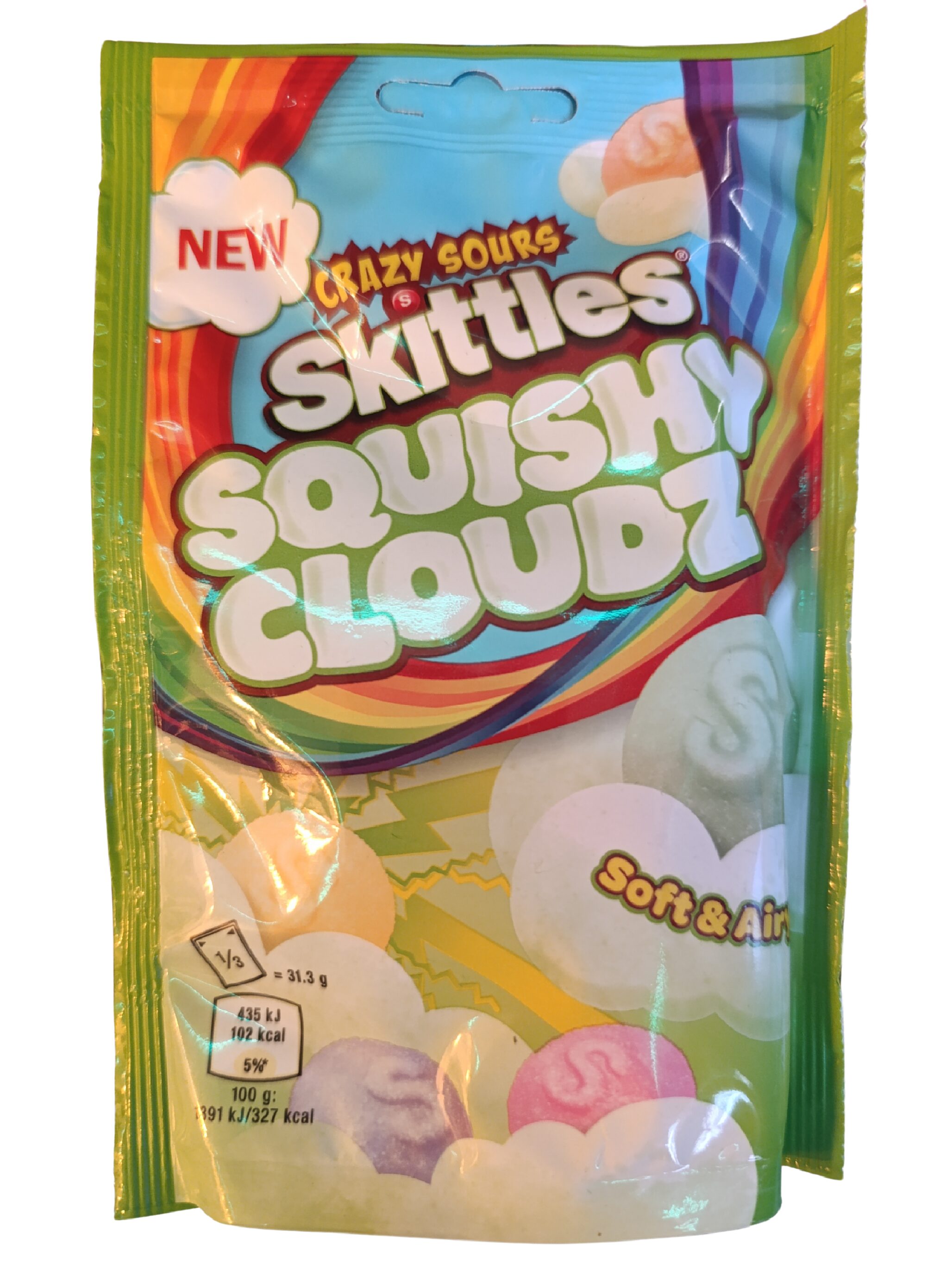 SKITTLES SQUISHY CLOUDZ SOUR 18 X 94G