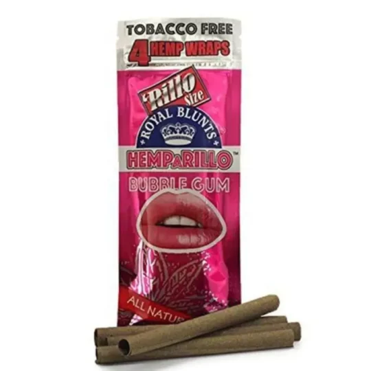 HEMPARILLO BUBBLE GUM ROYAL BLUNTS
