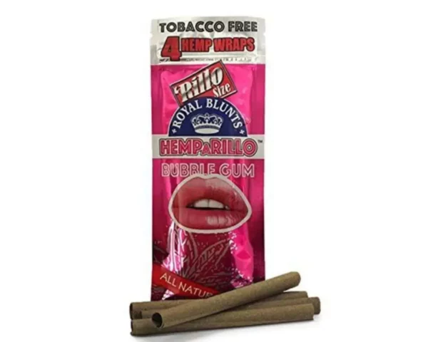 HEMPARILLO BUBBLE GUM ROYAL BLUNTS