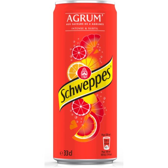 schweppes agrumes 33 cl