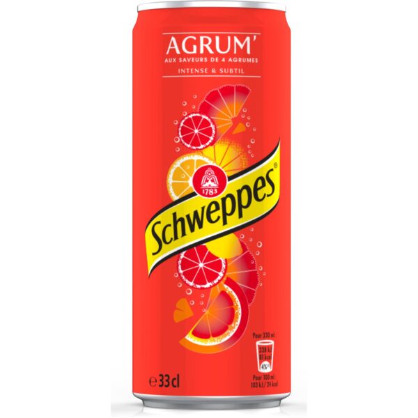 schweppes agrumes 33 cl