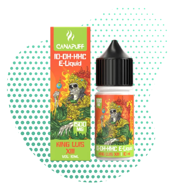 E liquide 10 OH HHC, 1500 mg - ROI LOUIS XIII - 10 ml