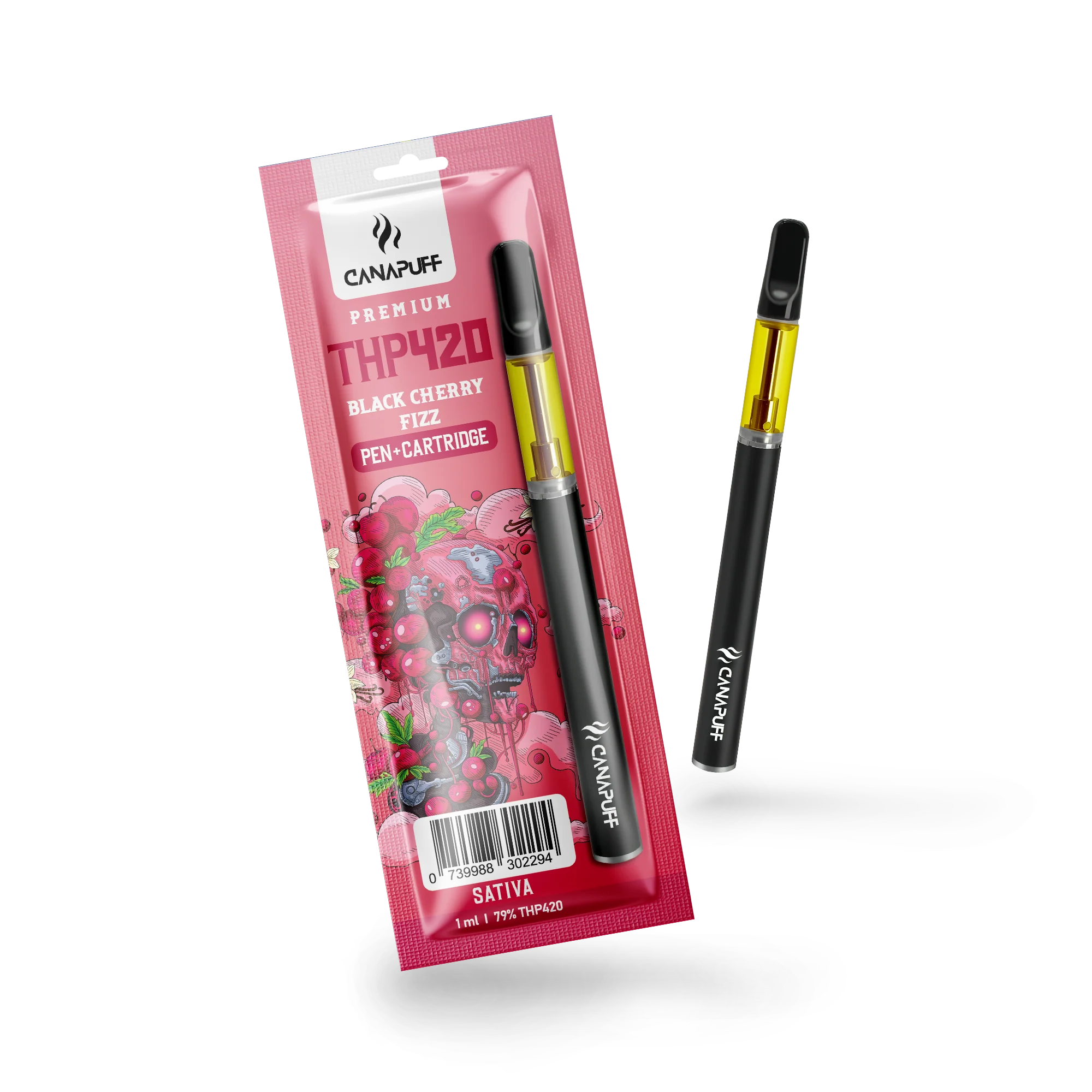 Pen + Cartouche THP420 79 % - Black Cherry Fizz