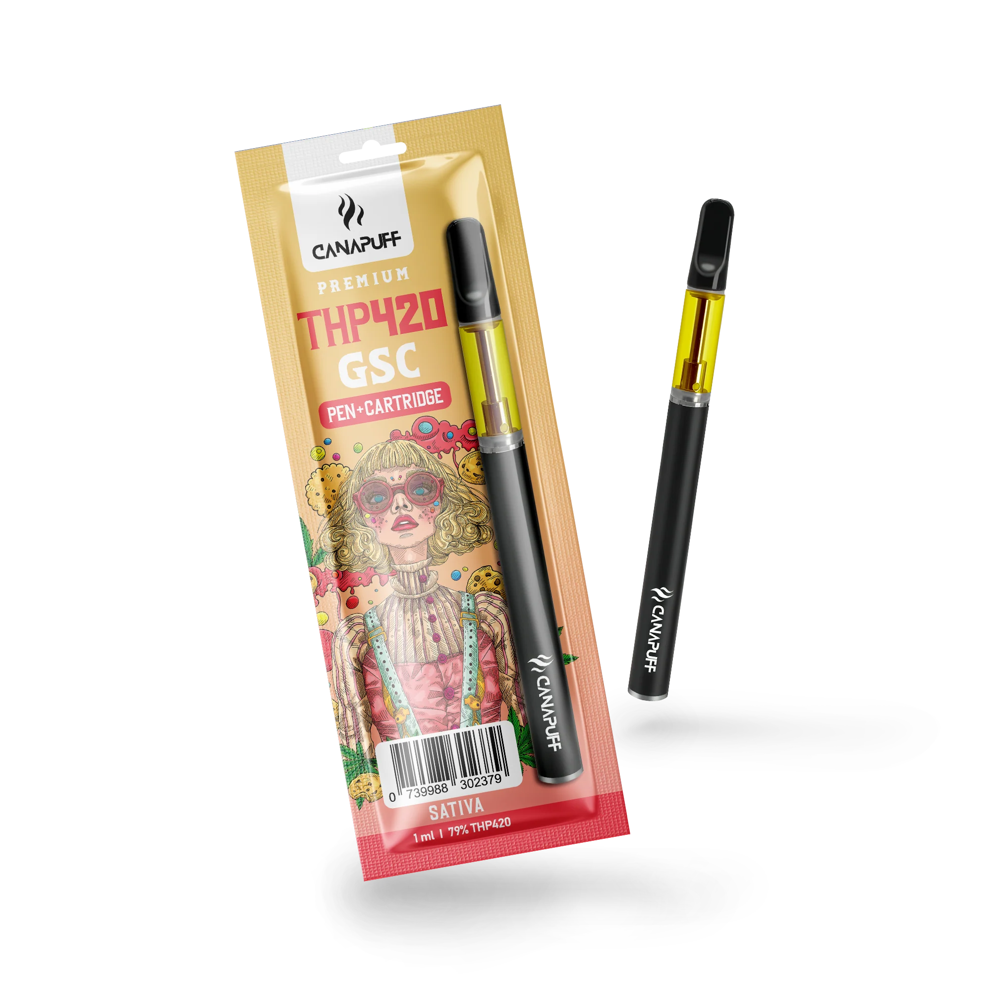 Pen + Cartouche THP420 79 % - Black Cherry Fizz – Image 3