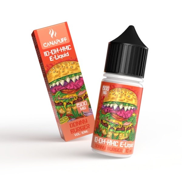 E liquide 10 OH HHC, 1500 mg - DONNY BURGER - 10 ml
