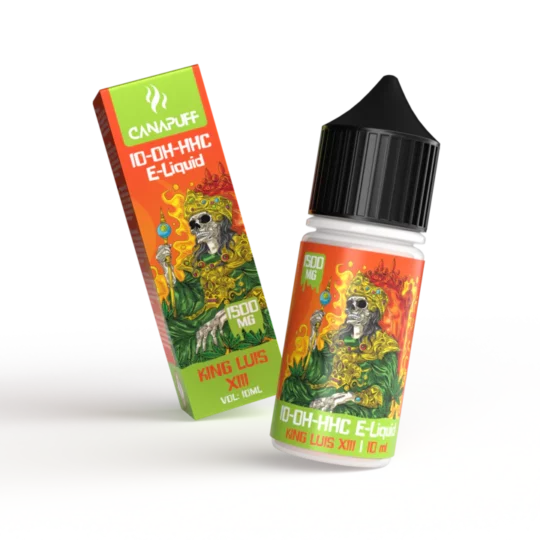 E liquide 10 OH HHC, 1500 mg - ROI LOUIS XIII - 10 ml