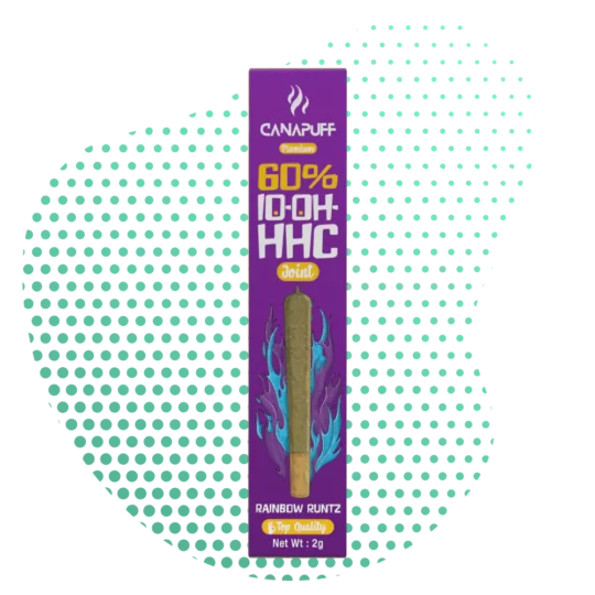PRÉ ROULÉ 2 g - rainbow runtz 60% 10-OH-HHC