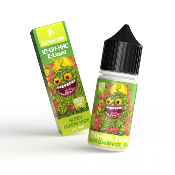 E liquide 10 OH HHC, 1500 mg - SUPER LEMON HAZE - 10 ml