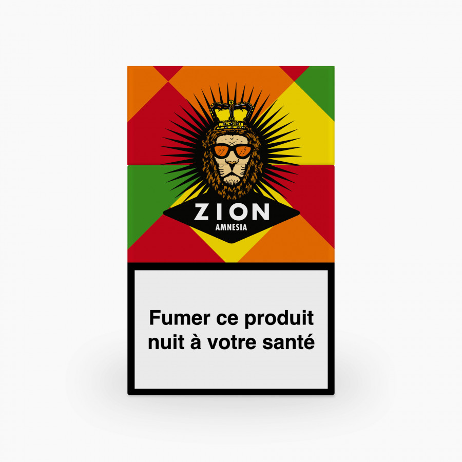 PAQUET DE 20 PRE ROLLS ZION AMNÉSIA SANS NICOTINE