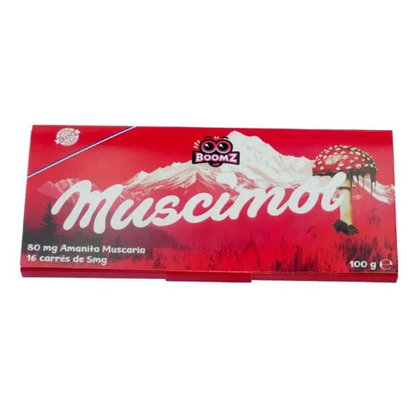 Tablette de chocolat au Muscimol