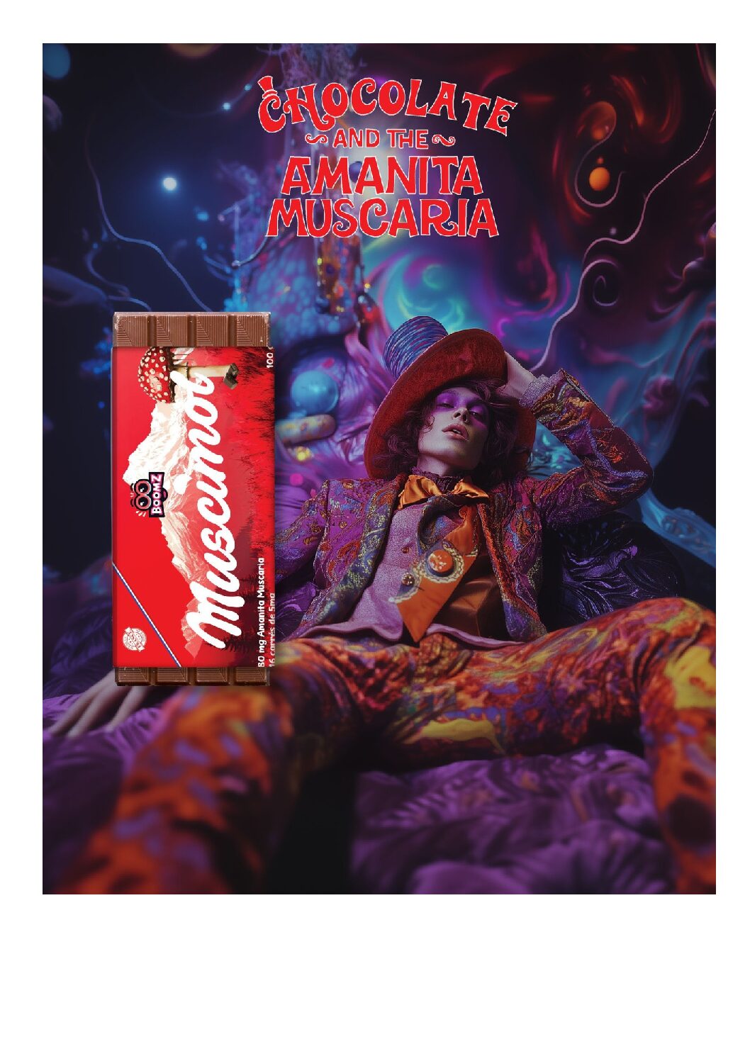 Tablette de chocolat au Muscimol – Image 3