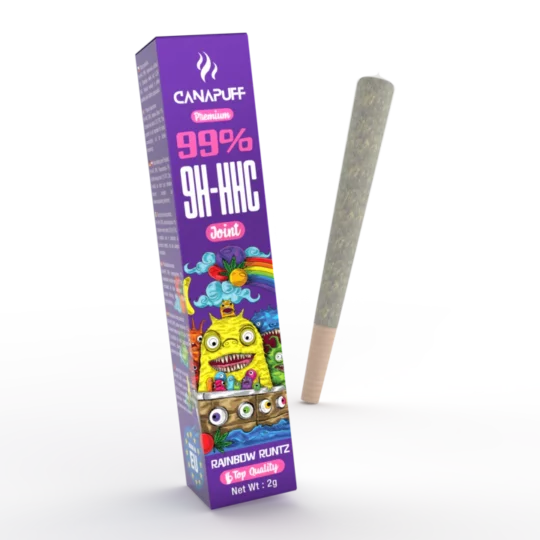 PRÉ ROULÉ 9H-HHC -  Rainbow Runtz 99% / 2g