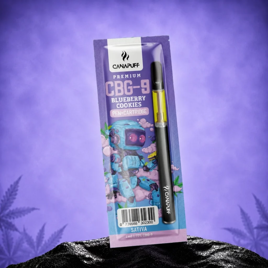 Pen + Cartouche CBG9 79 % - Blueberry Cookies