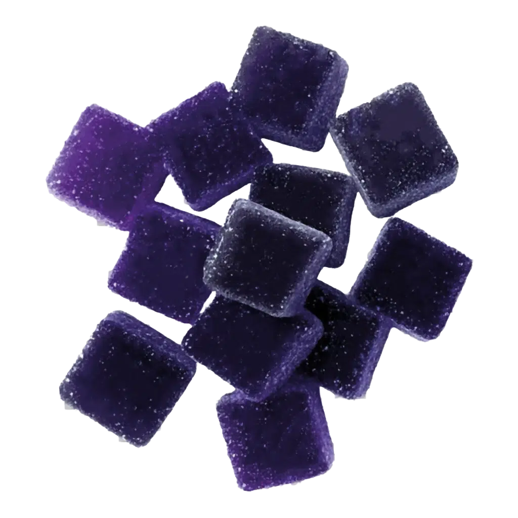 Gummies Sommeil Cassis-Mûre, complexe CB2 – Image 2
